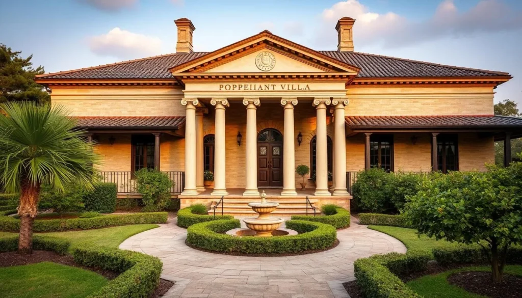 Pompeiian Villa historic home in Port Arthur Texas Pompeiian Villa historic home in Port Arthur Texas