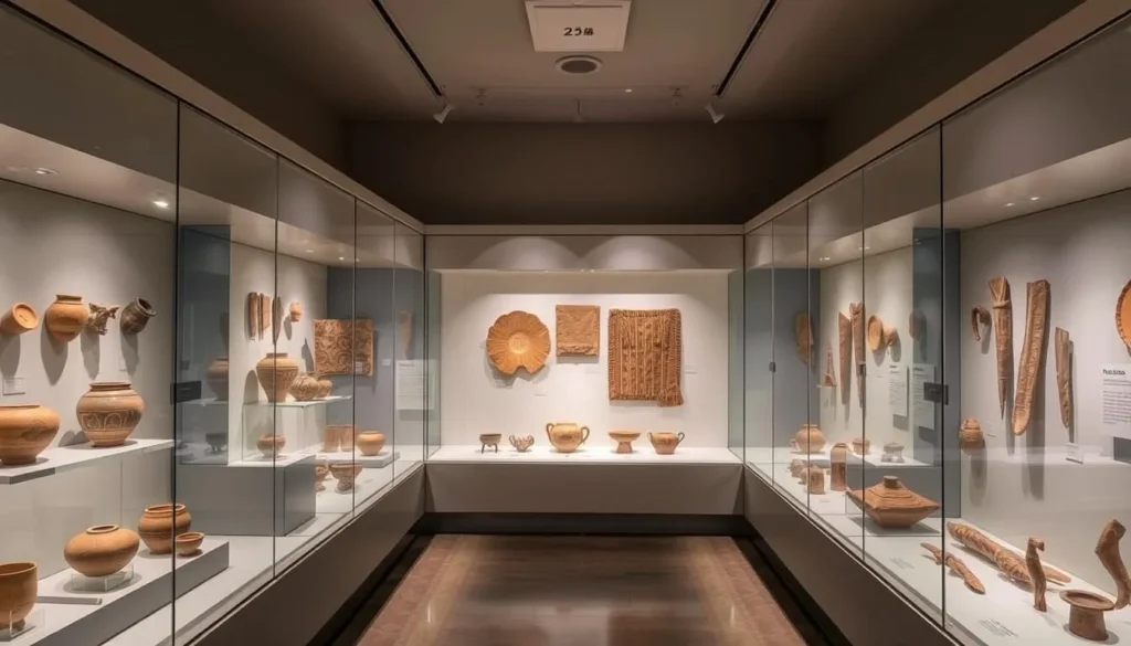 Pre-Columbian artifacts at Museo de Colchagua in Santa Cruz Chile