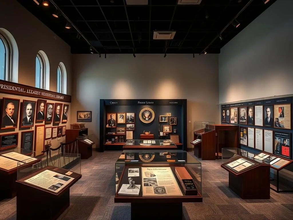 Presidential Museum exhibit in Odessa Texas Presidential Museum exhibit in Odessa Texas