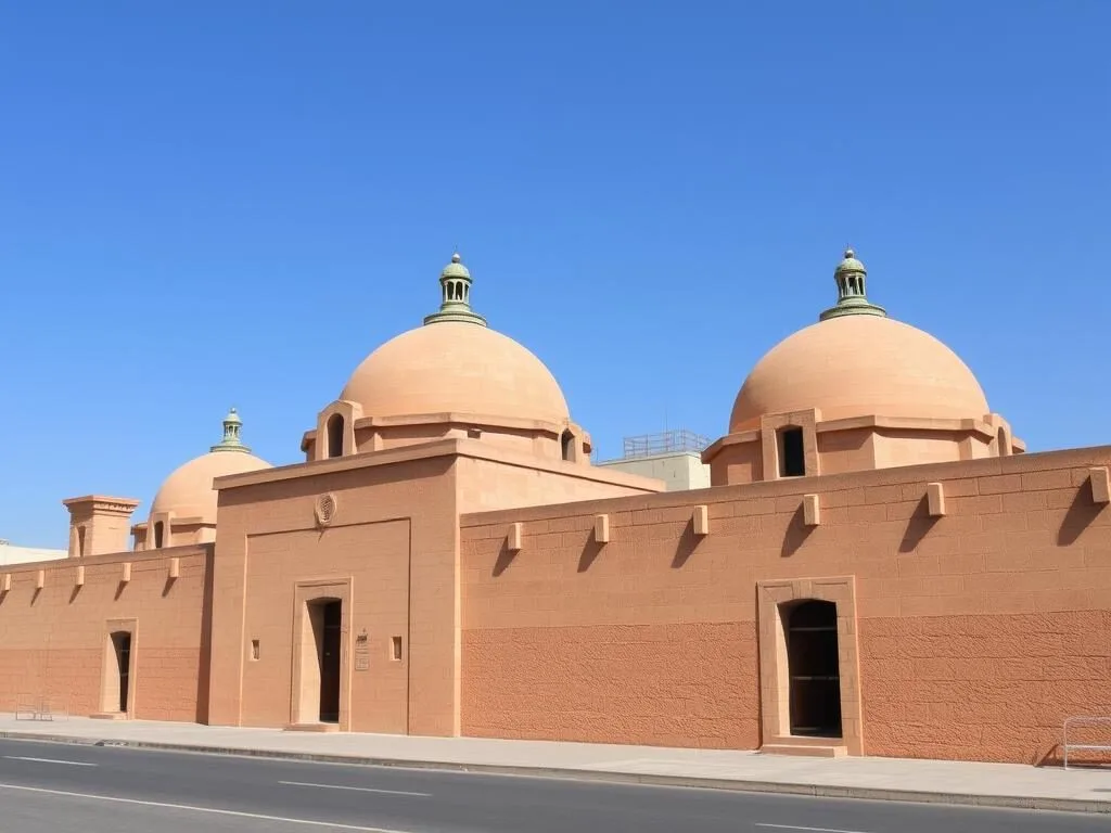 Remains of Spanish military barracks in Smara, Morocco