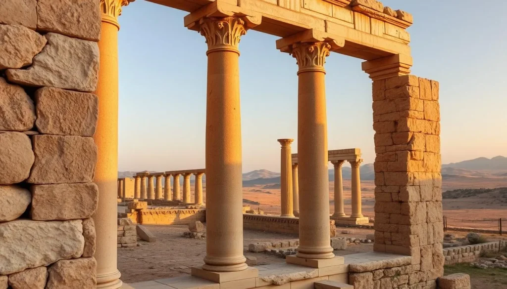 Roman ruins of Haidra (ancient Ammaedara) in Kasserine
