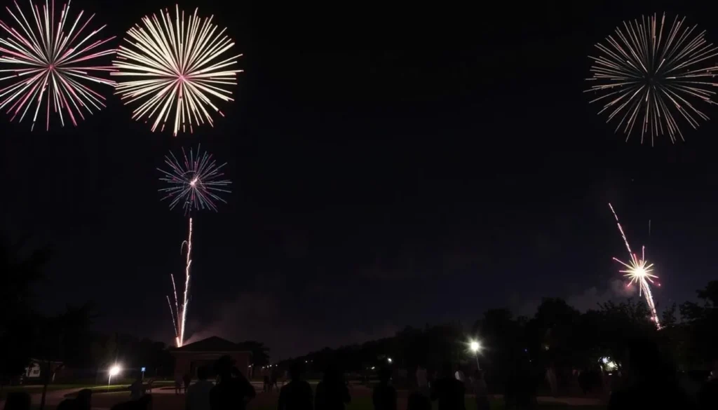 Sachse's annual Firefest celebration with fireworks display Sachse's annual Firefest celebration with fireworks display