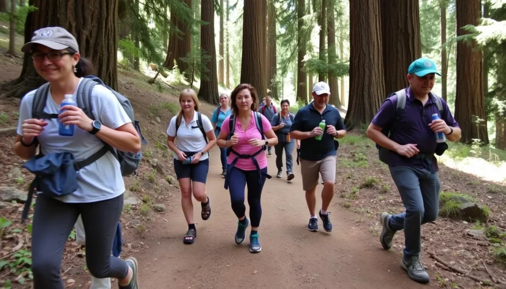 Safe hiking at Benbow State Recreation Area with proper equipment Safe hiking at Benbow State Recreation Area with proper equipment