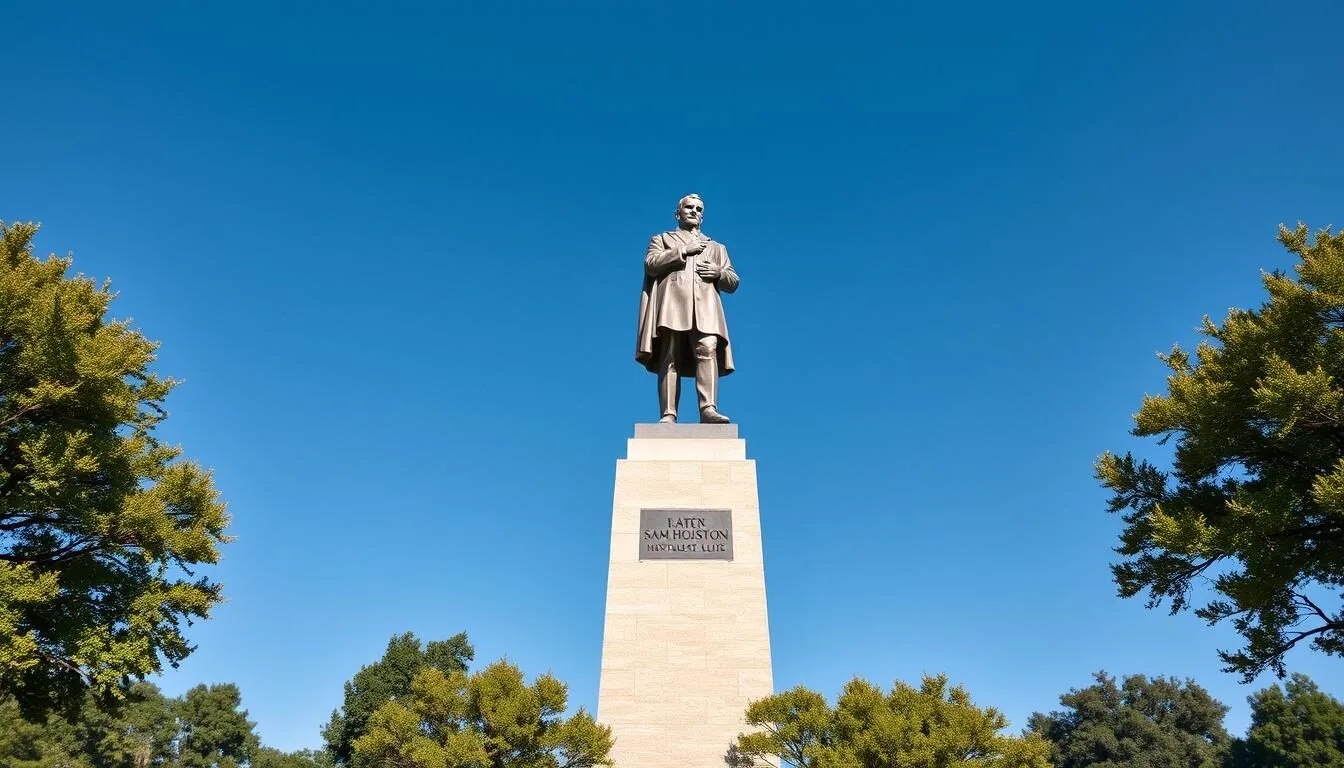 Sam-Houston-statue-in-Huntsville-Texas-the-tallest-statue-of-an-American-hero Sam Houston statue in Huntsville Texas, the tallest statue of an American hero