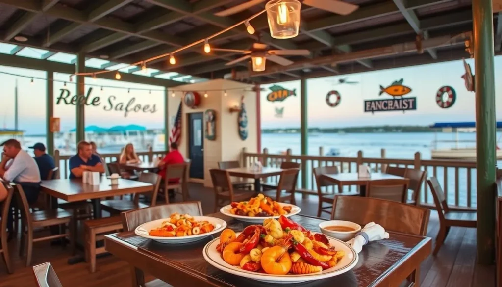Seafood restaurant near Dr. Von D. Mizell-Eula Johnson State Park Florida
