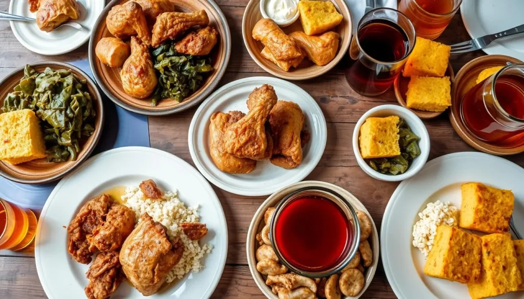 Southern comfort food typical of the Tallahassee region