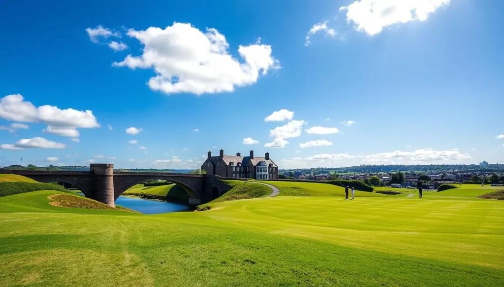 St Andrews Old Course, the birthplace of golf and a must-do activity in Scotland, United Kingdom