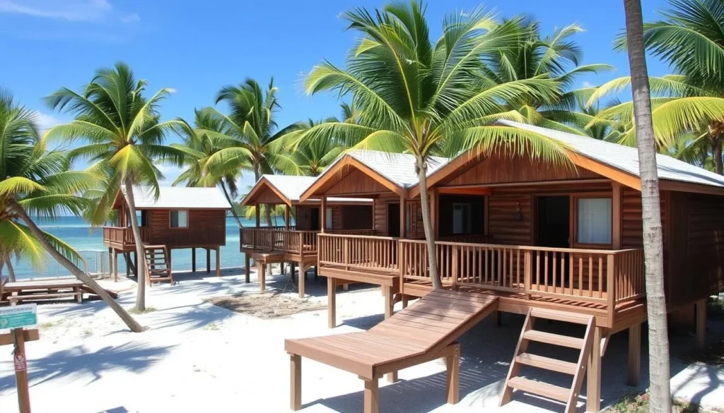 Stilted cabin accommodations at Bahia Honda State Park with water views Stilted cabin accommodations at Bahia Honda State Park with water views