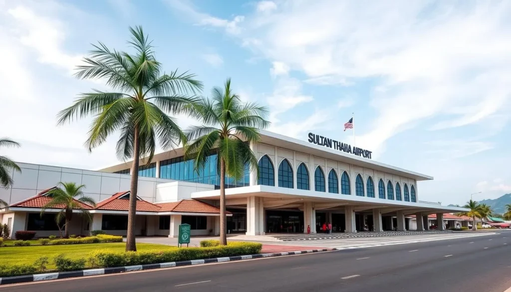 Sultan Thaha Airport in Jambi, Indonesia