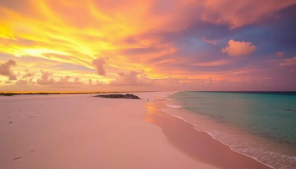 Sunset at East Woody Beach near Nhulunbuy in Arnhem Land