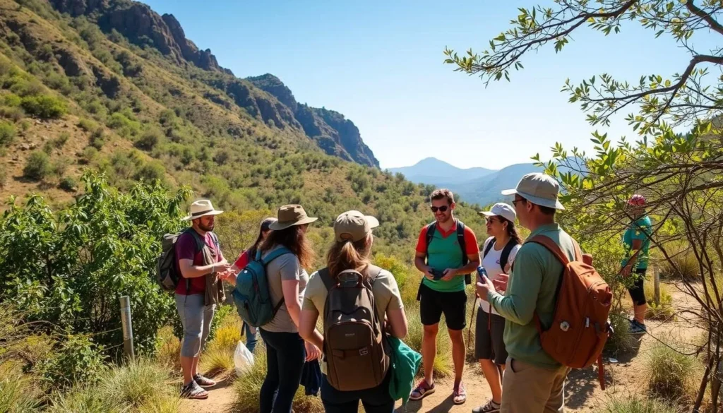 Sustainable tourism practices in Amboro National Park with proper waste management