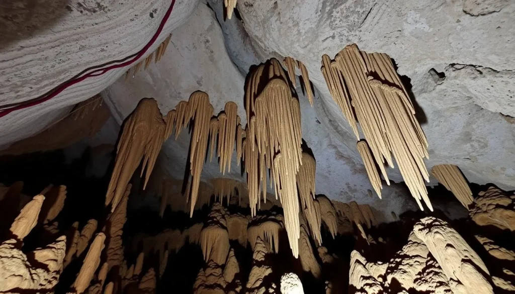 Taulabé Caves near Comayagua showing impressive stalactites and stalagmites Taulabé Caves near Comayagua showing impressive stalactites and stalagmites