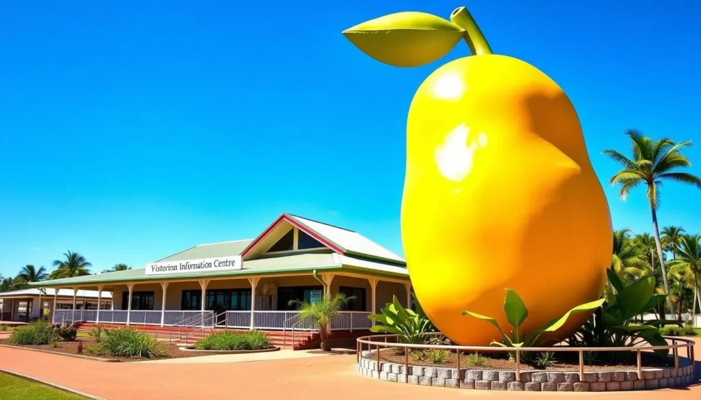 The Big Mango tourist attraction in Bowen