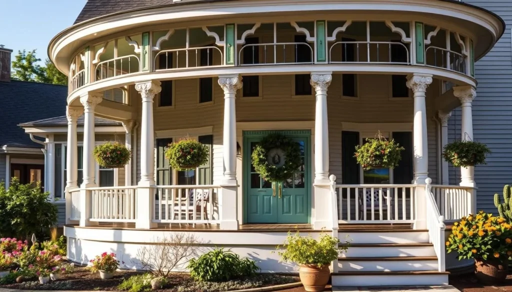 The Pentagoet Inn in Castine, Maine - a historic Victorian bed and breakfast with a wraparound porch