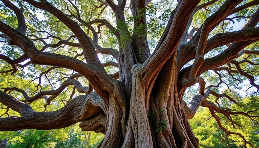 The ancient 'Old Baldy' cypress tree at McKinney Falls State Park The ancient 'Old Baldy' cypress tree at McKinney Falls State Park