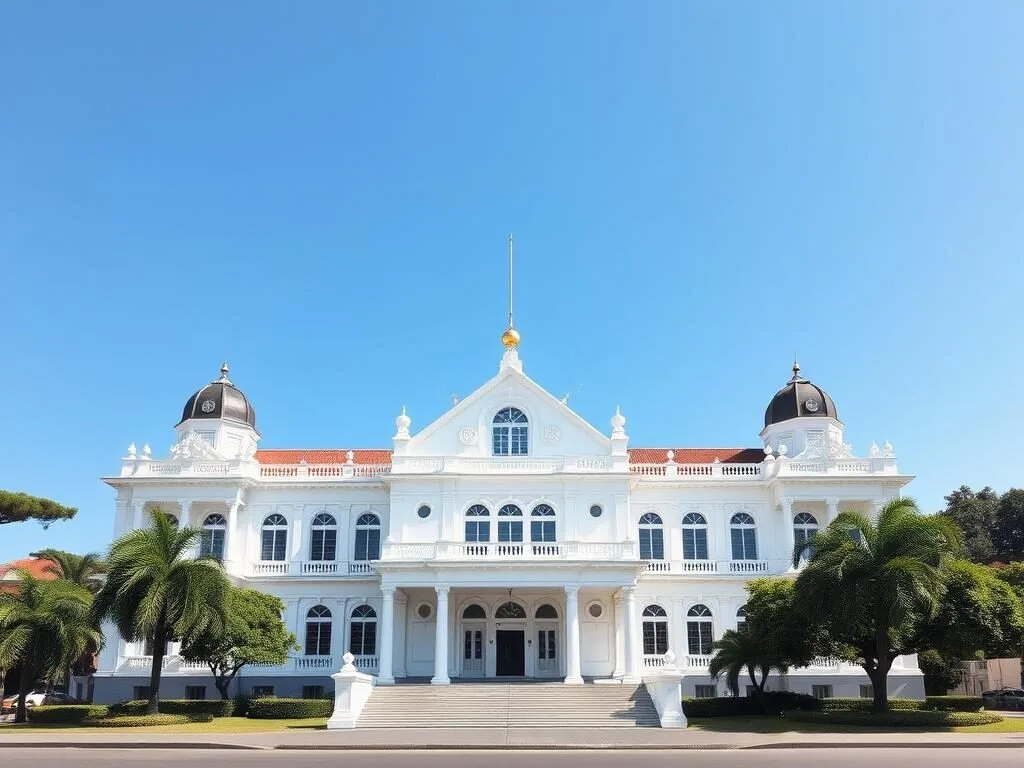 The historic Gedung Birao building in Tegal, former headquarters of the SCS railway company