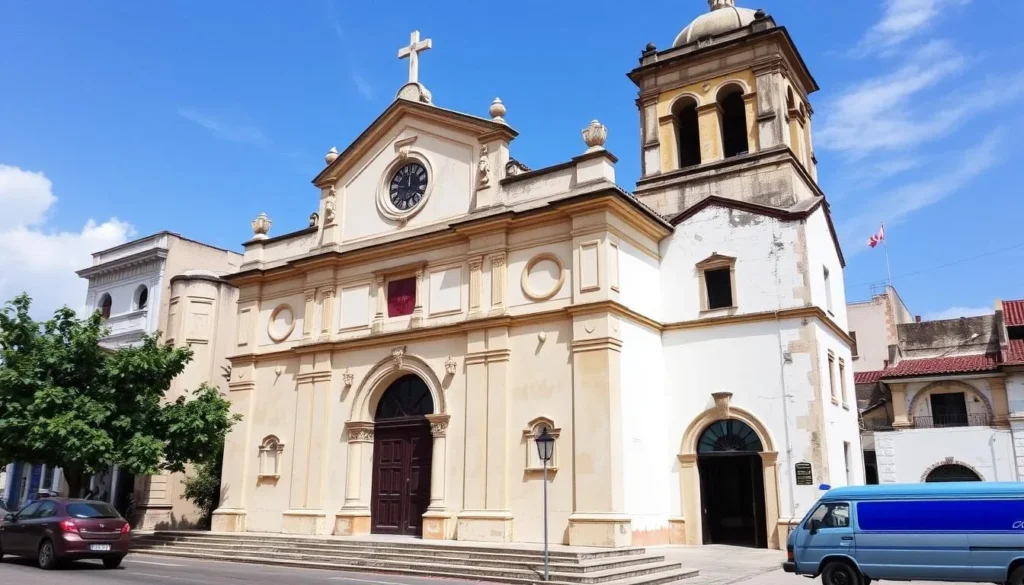 The historic Parroquia de Nuestra Señora de la Caridad Church in Nuevitas