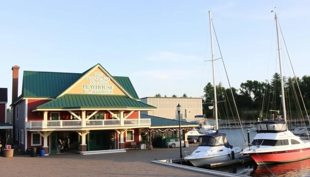 Thousand Islands Playhouse waterfront theater in Gananoque