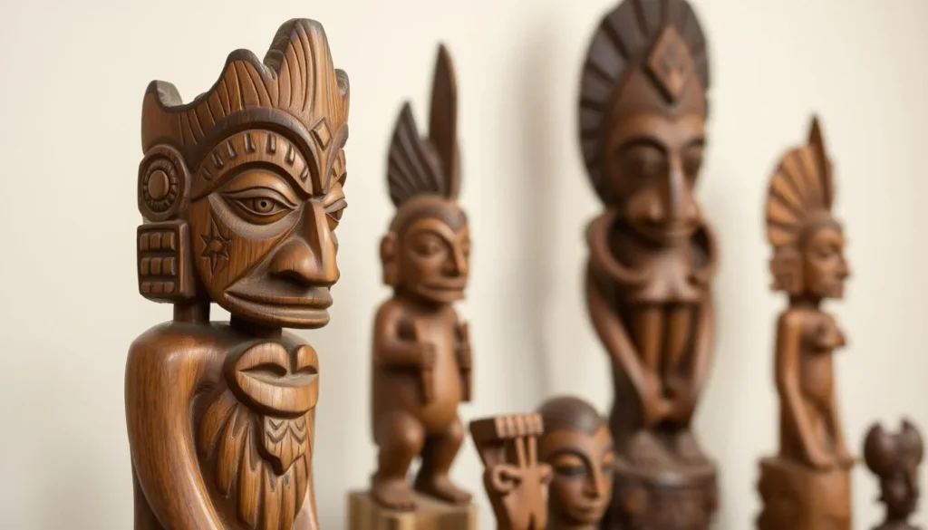 Traditional Asmat woodcarving from the indigenous communities of Lorentz National Park Traditional Asmat woodcarving from the indigenous communities of Lorentz National Park