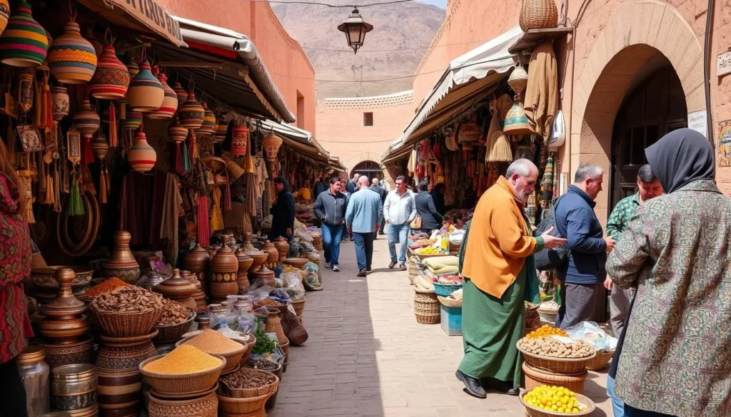 Traditional Berber market in Azrou near Ifrane National Park, Morocco
