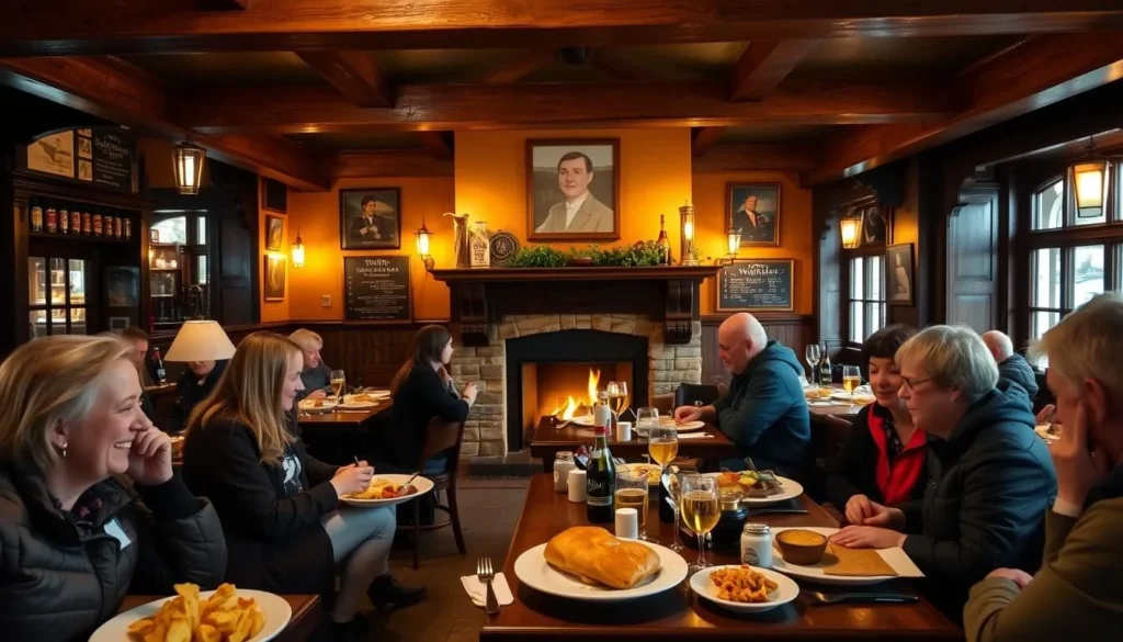 Traditional English pub in Windsor serving classic British food Traditional English pub in Windsor serving classic British food