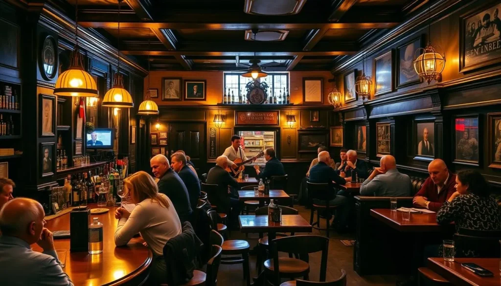 Traditional Irish pub in Derry with live music and authentic atmosphere
