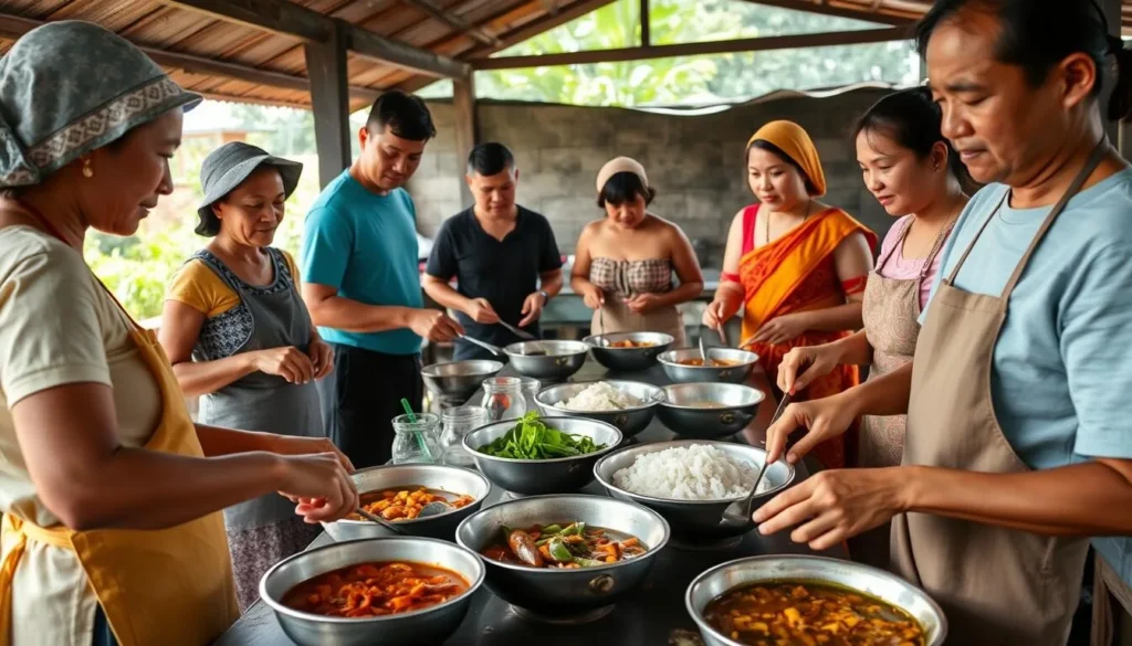 Traditional Lao cooking class with local ingredients in Luang Prabang, unique things to do in Luang Prabang, Laos
