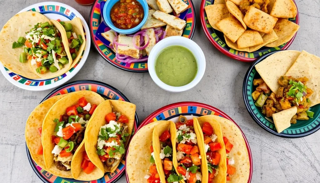 Traditional Mexican food served at restaurants near Lomas de Padierna National Park