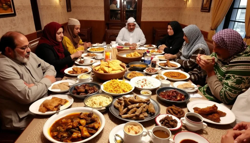 Traditional Omani dishes served in Al-Buraimi restaurant