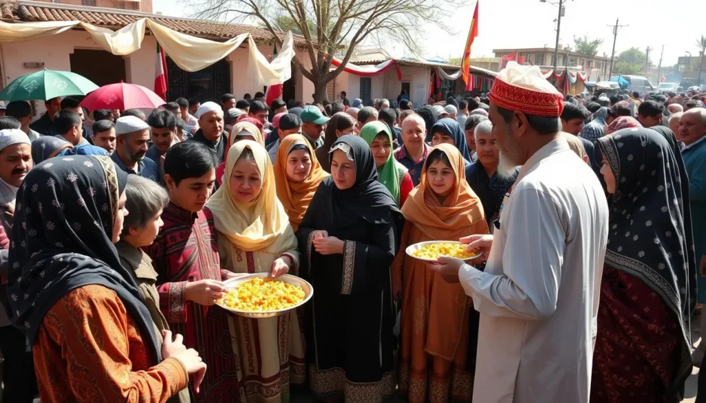 Traditional Rain Festival celebration in Qazvin