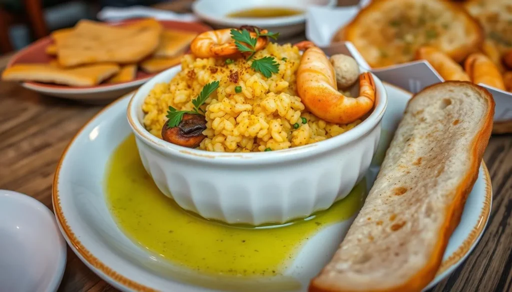 Traditional Tunisian seafood dish in Sfax restaurant