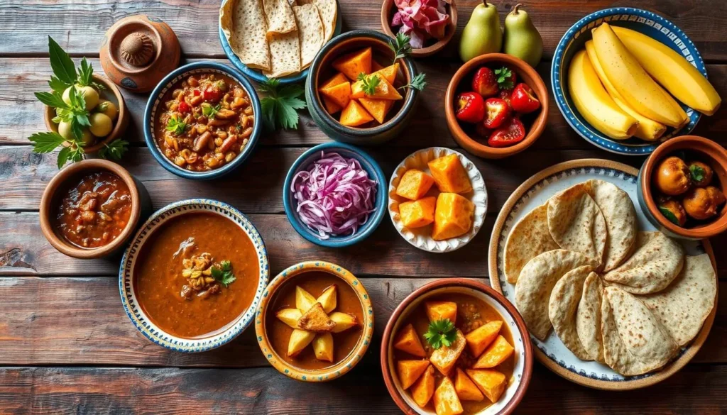 Traditional Veracruz cuisine featuring local dishes from the Cofre de Perote region