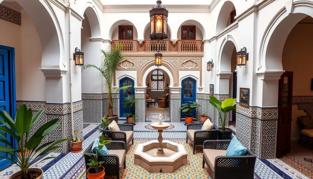 Traditional boutique hotel in Sousse medina with authentic Tunisian architecture - where to stay in Sousse, Tunisia