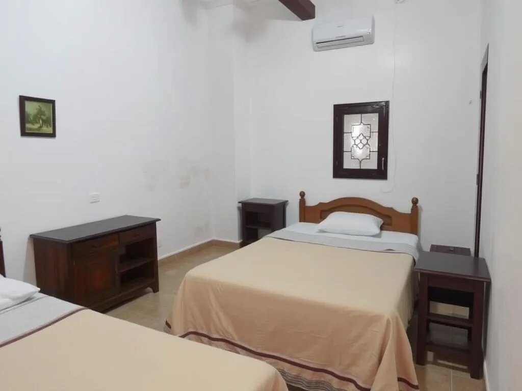 Traditional guesthouse in Al Shamal with courtyard and simple accommodations
