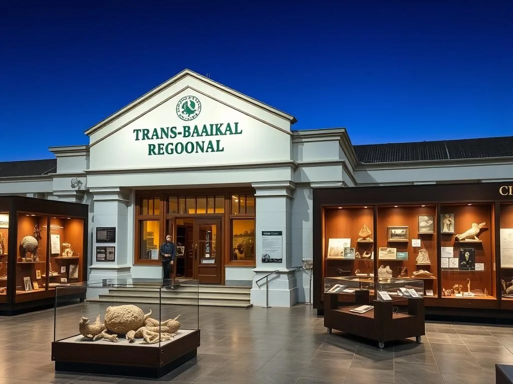 Trans-Baikal Regional Museum of Local Lore with historical exhibits