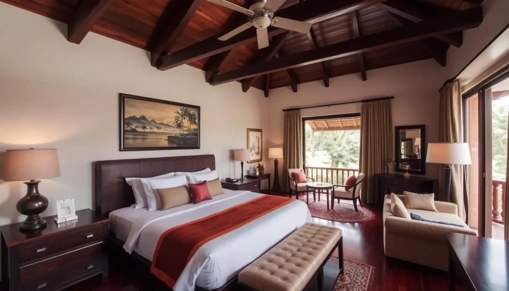 Upscale accommodation in Danli, Honduras showing boutique hotel room Upscale accommodation in Danli, Honduras showing boutique hotel room