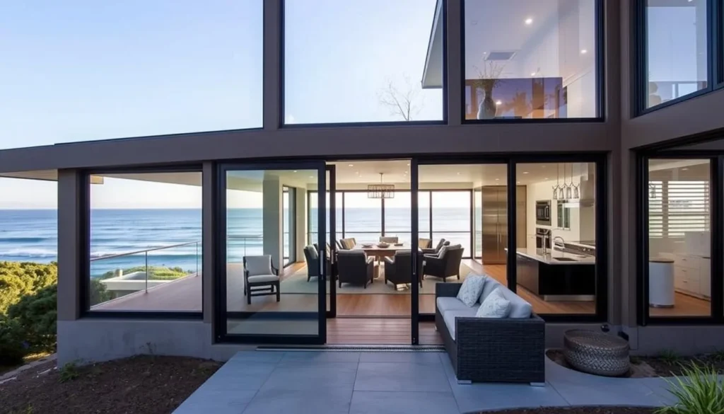Vacation rental home in Malibu with ocean views and private outdoor space
