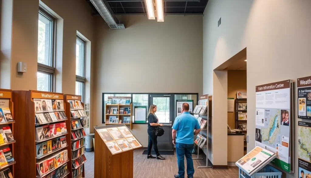 Visitor information center in Weatherford with brochures and maps Visitor information center in Weatherford with brochures and maps