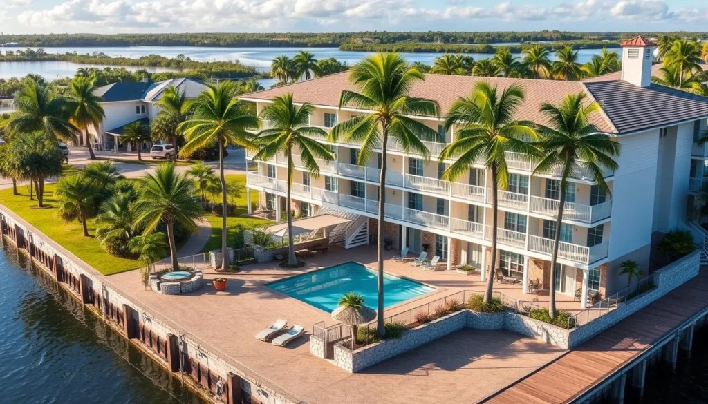 Waterfront hotel near DeSoto Site Historic State Park with views of Manatee River Waterfront hotel near DeSoto Site Historic State Park with views of Manatee River