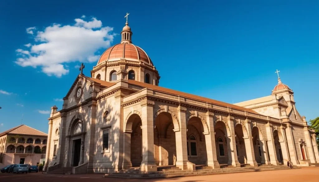 Wau Cathedral in South Sudan showing colonial architecture and religious significance