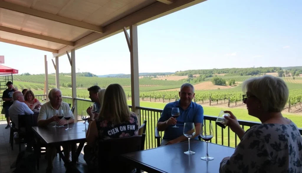 Wine tasting at Century Farm Winery near Jackson Tennessee Wine tasting at Century Farm Winery near Jackson Tennessee