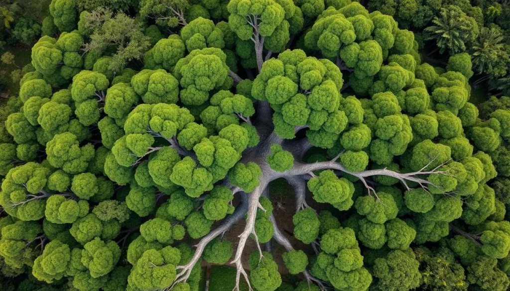 World's largest cashew tree in Pirangi near Natal Brazil World's largest cashew tree in Pirangi near Natal Brazil