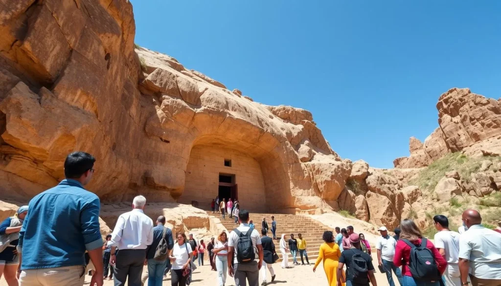 Abuna Yemata Guh rock-hewn church near Mekelle Ethiopia, one of the best things to do in the region Abuna Yemata Guh rock-hewn church near Mekelle Ethiopia, one of the best things to do in the region