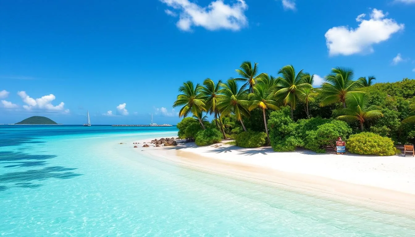 Aerial-view-of-West-Island-Cocos-Keeling-Islands-with-pristine-beaches-and-palm-trees Aerial view of West Island Cocos Keeling Islands with pristine beaches and palm trees