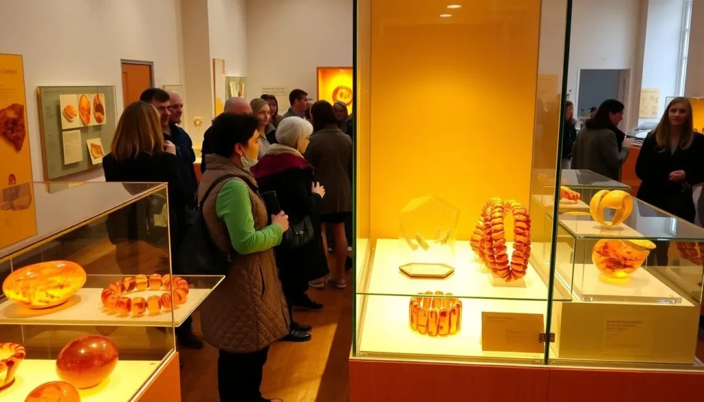Amber Museum in Kaliningrad with its impressive collection
