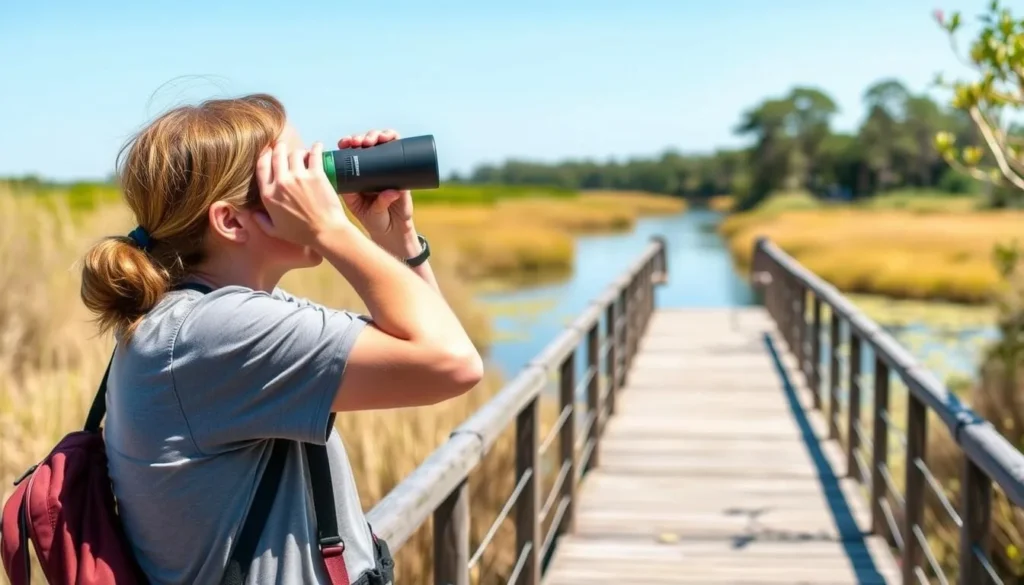 Bird watching at Tarkiln Bayou Preserve State Park Florida Bird watching at Tarkiln Bayou Preserve State Park Florida