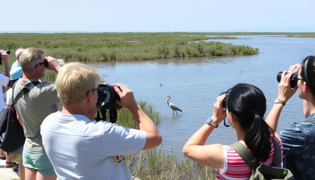 Birdwatching at T.H. Stone Memorial St. Joseph Peninsula State Park Florida Birdwatching at T.H. Stone Memorial St. Joseph Peninsula State Park Florida