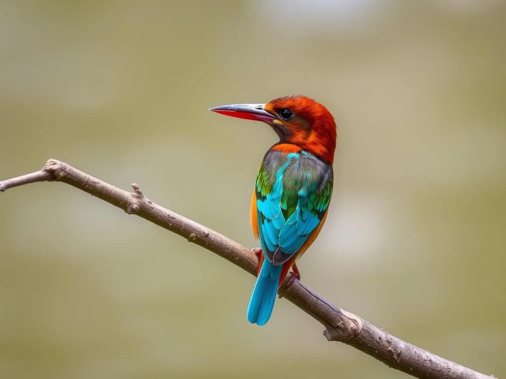 Birdwatching in Queen Elizabeth National Park Uganda with colorful kingfishers