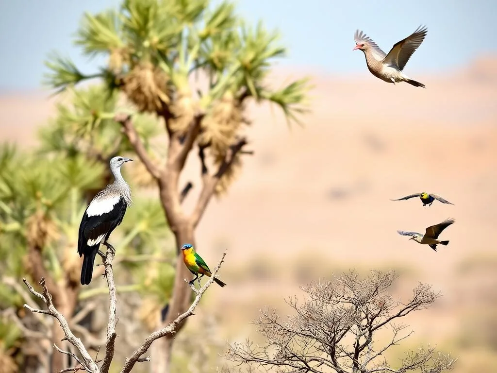 Birdwatching in Yangudi Rassa National Park Ethiopia