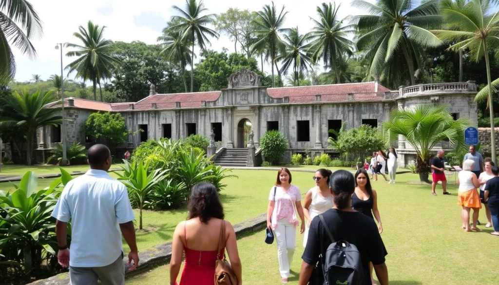 Birthplace of Empress Josephine historical site in Les Trois-Ilets